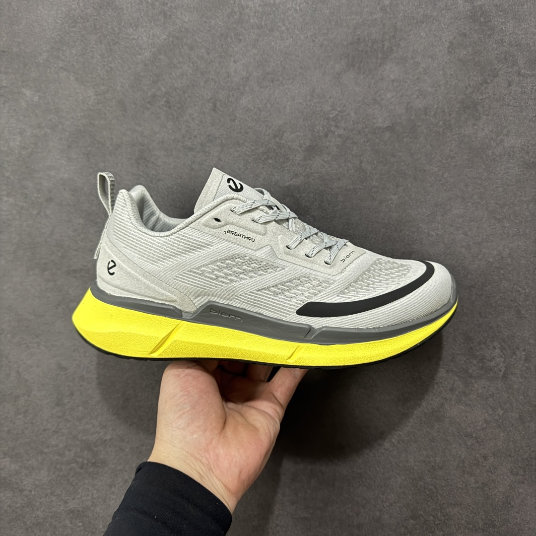 【公司级】Ecco爱步 Biom 2.2 breathru 时尚圆头 低帮 生活休闲鞋 货号：830754-40925 尺码：40-46带半码-选品中心