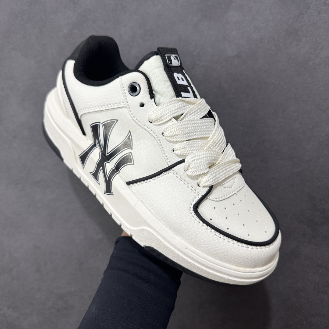 图片[3]-福利特价【GQ福利】MLB Chunky Liner 学长鞋低帮 轻量增高厚底百搭休闲运动慢跑鞋 2024ss学院穿搭爆款 Korea韩国限定联名NY美国榄球纽约洋基队 独家一比一RB+MD组合大底 高频后跟小人Logo精准对位立体饱满 正确网布加超迁鞋面 转印中底走线紧密 转印Logo工艺表层防刮不掉色 货号：3ASXCA12N 尺码：35-45-选品中心