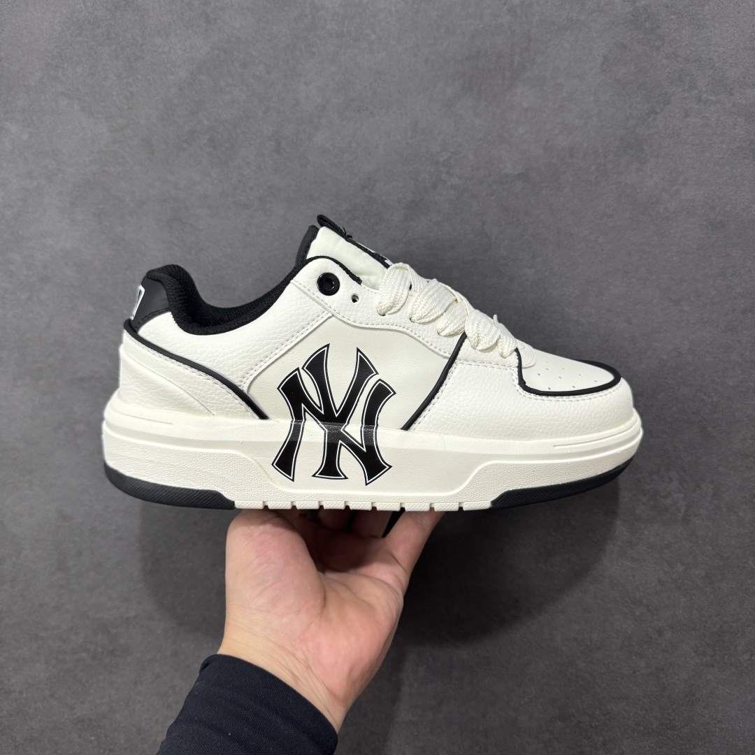 福利特价【GQ福利】MLB Chunky Liner 学长鞋低帮 轻量增高厚底百搭休闲运动慢跑鞋 2024ss学院穿搭爆款 Korea韩国限定联名NY美国榄球纽约洋基队 独家一比一RB+MD组合大底 高频后跟小人Logo精准对位立体饱满 正确网布加超迁鞋面 转印中底走线紧密 转印Logo工艺表层防刮不掉色 货号：3ASXCA12N 尺码：35-45-选品中心