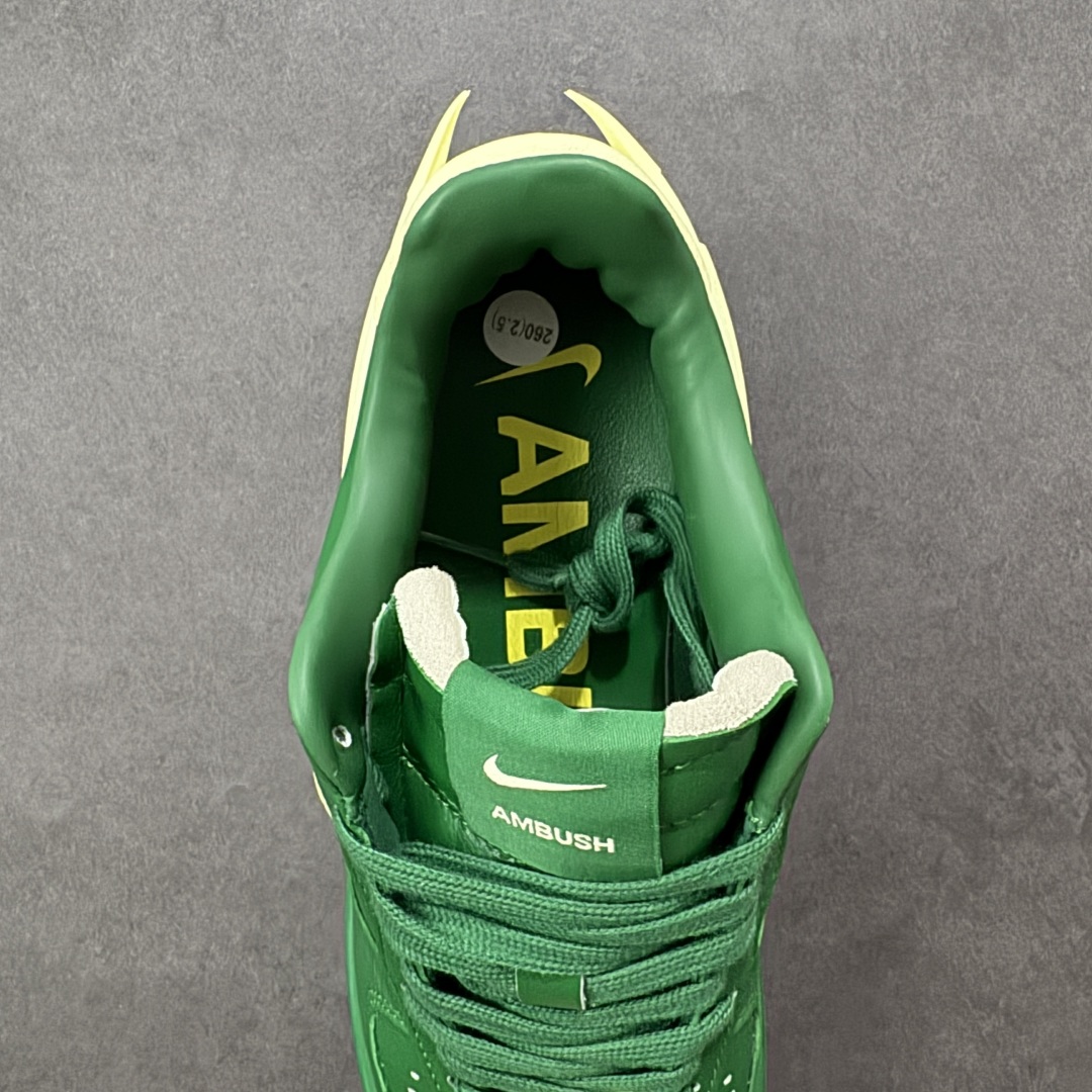 图片[7]-福利特价【GQ福利】Ambush x Nike Air Force 1‘07 Low 耐克 空军一号联名 低帮休闲板鞋 鞋款鞋身以及内衬均采用了纯色皮革打造 标志性的超大Swoosh依旧采用了突出鞋面的造型 鞋舌标签也带有LOGO 鞋带顶端还带有特殊的鞋带扣设计 后跟处搭载了TPU设计 尺码：36 36.5 37.5 38 38.5 39 40 40.5 41 42 42.5 43 44 45 编码：GQA180190-选品中心