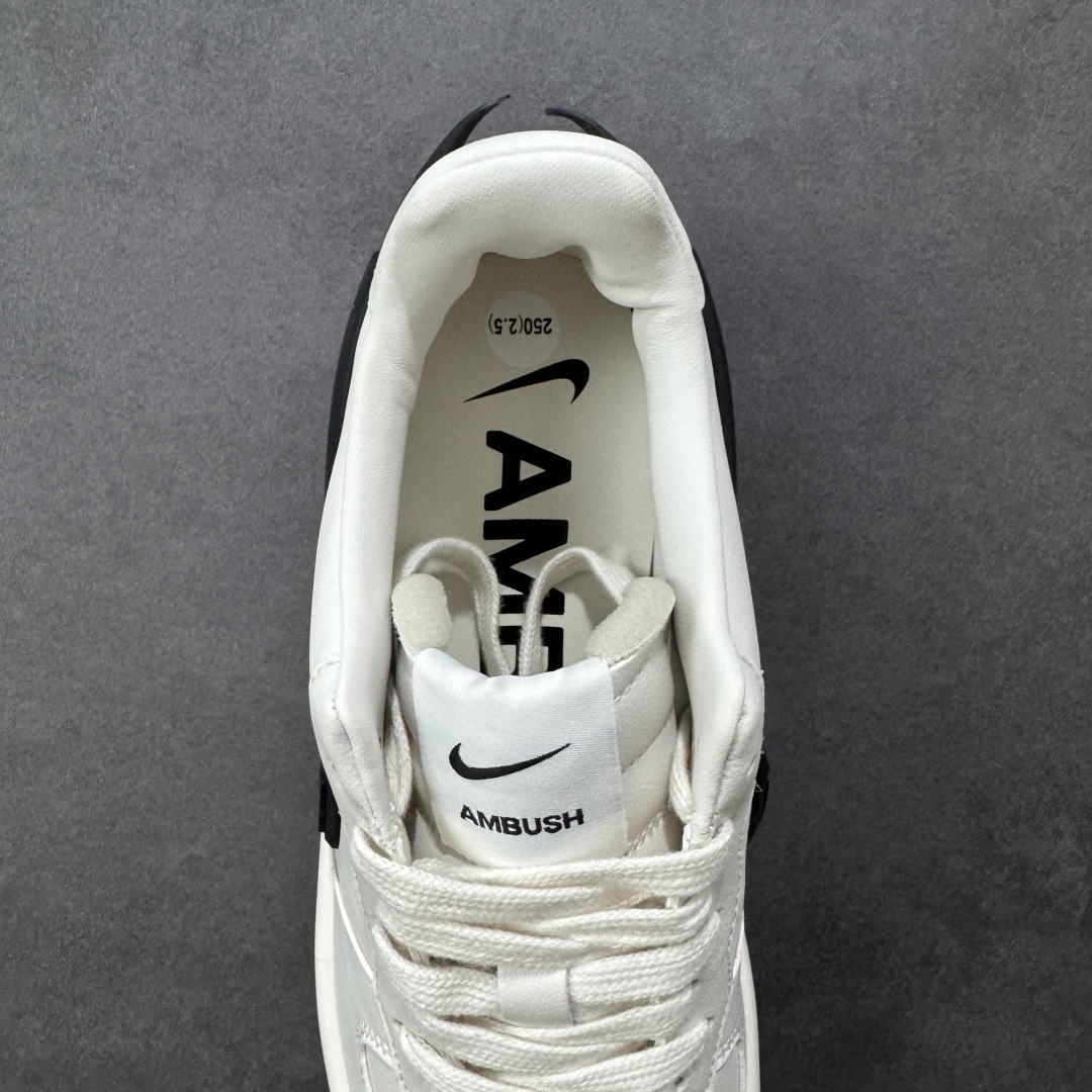 图片[7]-福利特价【GQ福利】Ambush x Nike Air Force 1‘07 Low 耐克 空军一号联名 低帮休闲板鞋 鞋款鞋身以及内衬均采用了纯色皮革打造 标志性的超大Swoosh依旧采用了突出鞋面的造型 鞋舌标签也带有LOGO 鞋带顶端还带有特殊的鞋带扣设计 后跟处搭载了TPU设计 尺码：36 36.5 37.5 38 38.5 39 40 40.5 41 42 42.5 43 44 45 编码：GQA180190-选品中心