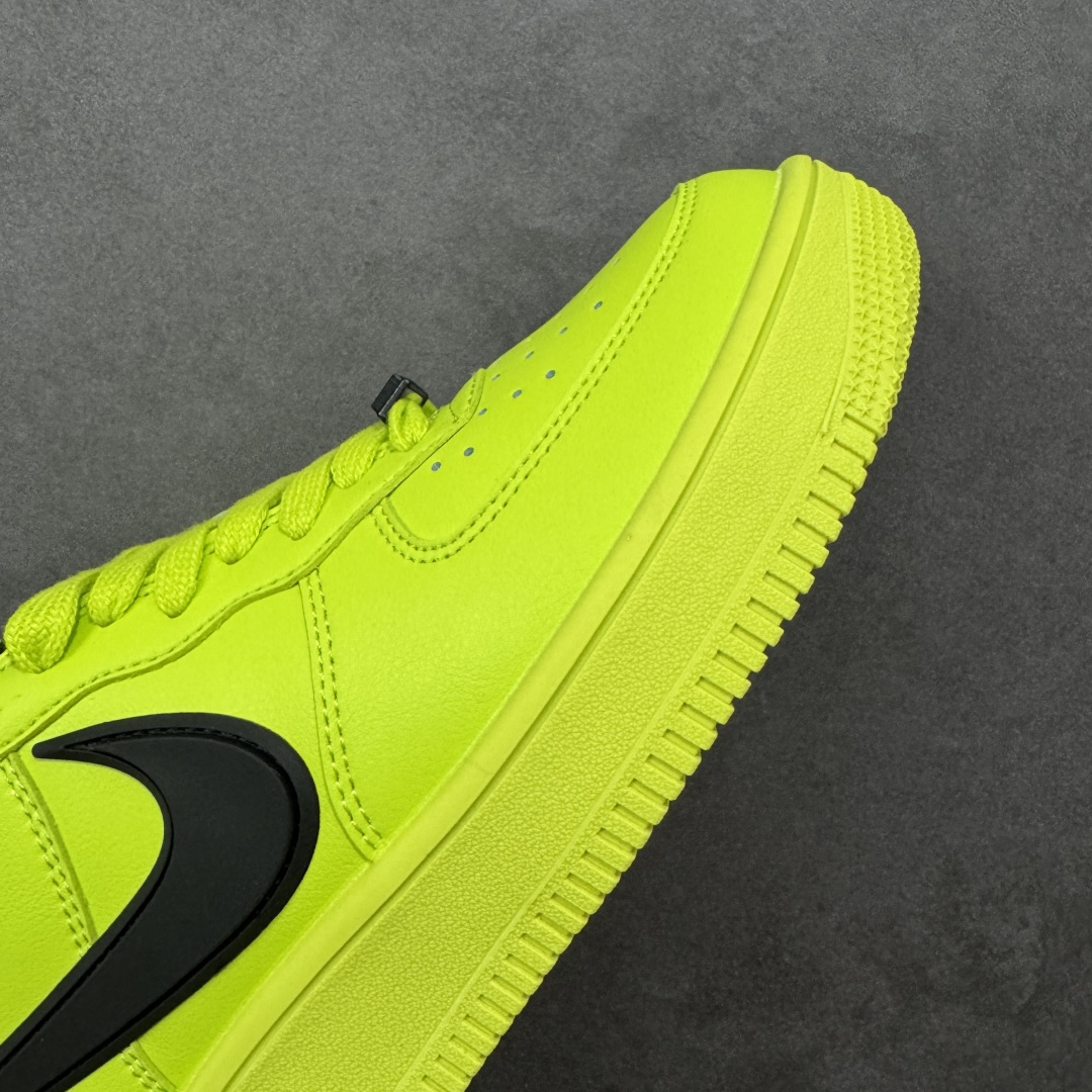 图片[5]-福利特价【GQ福利】Ambush x Nike Air Force 1‘07 Low 耐克 空军一号联名 低帮休闲板鞋 鞋款鞋身以及内衬均采用了纯色皮革打造 标志性的超大Swoosh依旧采用了突出鞋面的造型 鞋舌标签也带有LOGO 鞋带顶端还带有特殊的鞋带扣设计 后跟处搭载了TPU设计 尺码：36 36.5 37.5 38 38.5 39 40 40.5 41 42 42.5 43 44 45 编码：GQA180190-选品中心