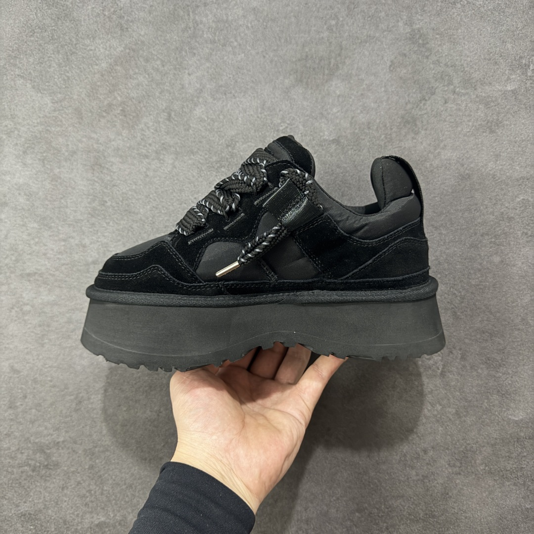 图片[2]-【莞产纯原】UGG Astromel 梅尔 牛剖层革 复古时尚舒适 低帮厚底保暖雪地靴 官方同步包装 检验标 材料采用原厂防污防水皮料 防滑耐磨轻翼大底 潮流百搭 英伦风 舒适拖鞋 秋冬休闲厚底增高时尚 保暖性能十足 严寒季节保暖神器 货号：1171541 尺码：35-40-选品中心