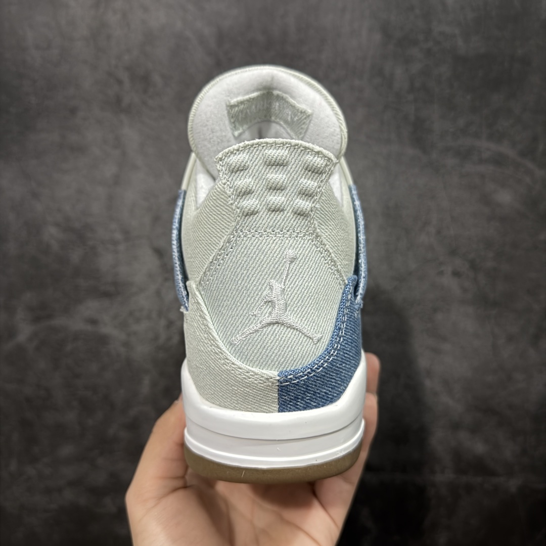 图片[4]-【KZ纯原】Air Jordan 4 Denim \”Worn Blue\” AJ4 乔4水洗丹宁 IB6716-100  大厂纯原出品 正确细节 原材料打造 价格不杀猪 整双鞋采用深浅双色水洗丹宁面料覆盖鞋身，刻意保留粗犷车缝线与毛边做旧细节，营造自然磨损的复古韵味。  尺码：36 36.5 37.5 38 38.5 39 40 40.5 41 42 42.5 43 44 44.5 45 46 47.5-选品中心