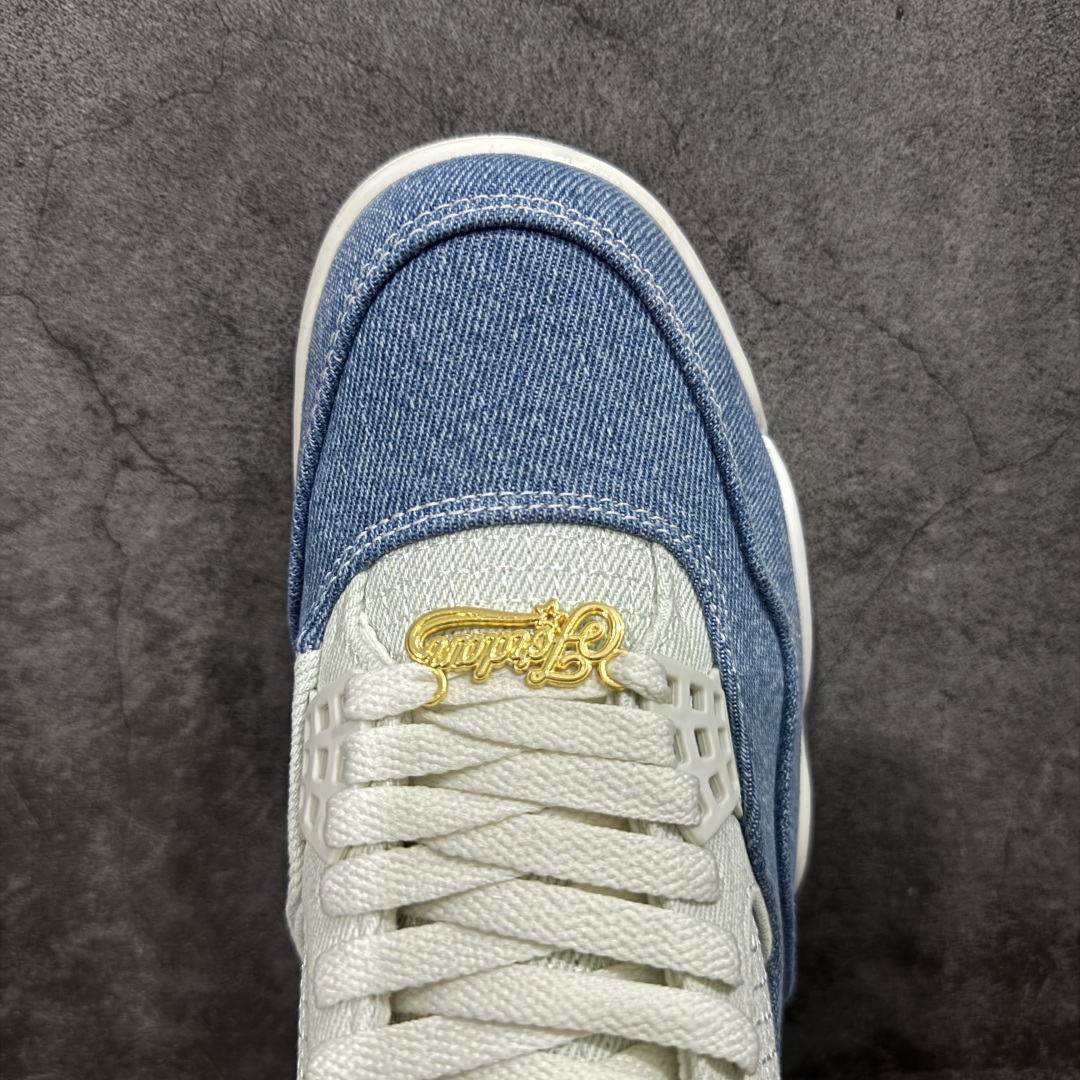 图片[5]-【KZ纯原】Air Jordan 4 Denim \”Worn Blue\” AJ4 乔4水洗丹宁 IB6716-100  大厂纯原出品 正确细节 原材料打造 价格不杀猪 整双鞋采用深浅双色水洗丹宁面料覆盖鞋身，刻意保留粗犷车缝线与毛边做旧细节，营造自然磨损的复古韵味。  尺码：36 36.5 37.5 38 38.5 39 40 40.5 41 42 42.5 43 44 44.5 45 46 47.5-选品中心