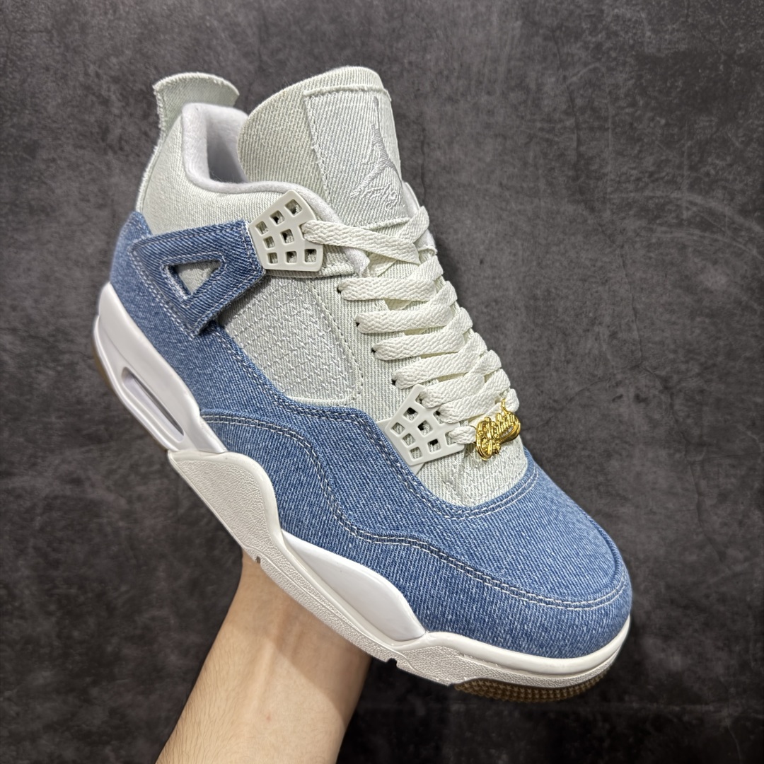图片[3]-【KZ纯原】Air Jordan 4 Denim \”Worn Blue\” AJ4 乔4水洗丹宁 IB6716-100  大厂纯原出品 正确细节 原材料打造 价格不杀猪 整双鞋采用深浅双色水洗丹宁面料覆盖鞋身，刻意保留粗犷车缝线与毛边做旧细节，营造自然磨损的复古韵味。  尺码：36 36.5 37.5 38 38.5 39 40 40.5 41 42 42.5 43 44 44.5 45 46 47.5-选品中心
