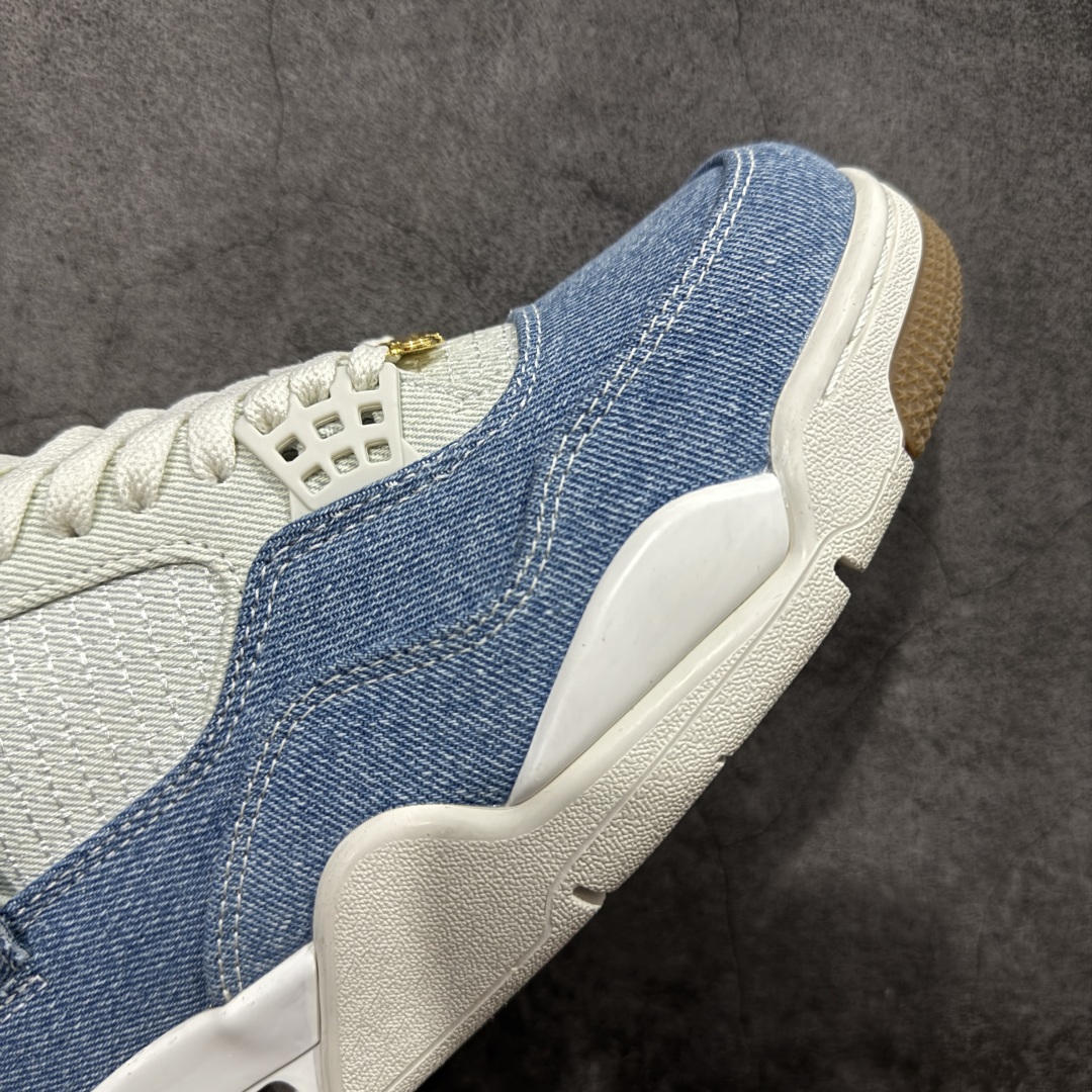 图片[6]-【KZ纯原】Air Jordan 4 Denim \”Worn Blue\” AJ4 乔4水洗丹宁 IB6716-100  大厂纯原出品 正确细节 原材料打造 价格不杀猪 整双鞋采用深浅双色水洗丹宁面料覆盖鞋身，刻意保留粗犷车缝线与毛边做旧细节，营造自然磨损的复古韵味。  尺码：36 36.5 37.5 38 38.5 39 40 40.5 41 42 42.5 43 44 44.5 45 46 47.5-选品中心