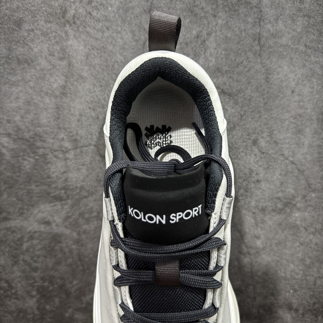 图片[8]-【莞产纯原】可隆KOLON SPORT 户外舒适柔软 防水支撑轻便回弹 低帮 徒步鞋 男款 白黑色 脚感软到像踩云朵☁️—鞋面柔软贴合脚型，走石子路也不硌脚；防滑V黄金大底纹路深似锯齿，泥地、陡坡都稳稳拿捏，下雨天也不怕打滑。黑色耐脏又百搭，日常穿去上班是低调质感，进山徒步是可靠装备，从城市到山野，一双鞋承包所有 “出走计划” 尺码：39-44-选品中心