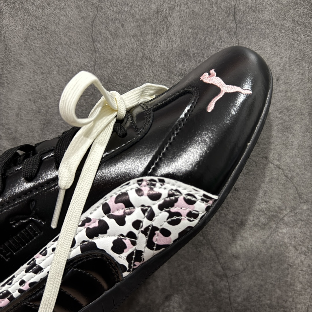 图片[6]-【纯原神版】ROSE x PUMA彪马 speedcat 舒适百搭芭蕾绑带镂空甜美设计感撞色 生活休闲鞋 女款 黑色 404391-01 升级品质 配件齐 原装档案原数据纸版楦型 头层皮料打造 区别市面先行版本 尺码：36 37 37.5 38 38.5 39 40-选品中心