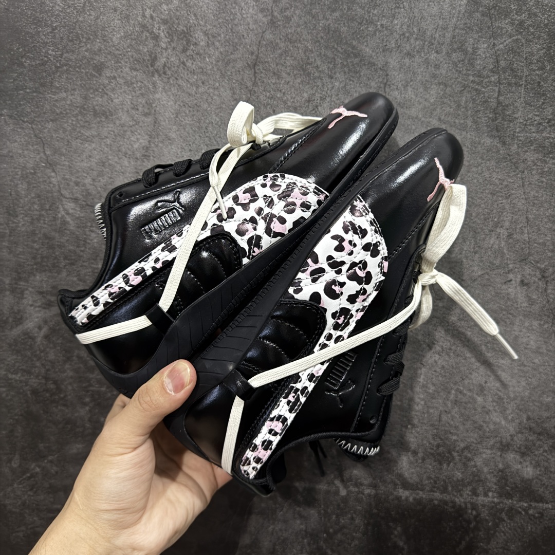 图片[3]-【纯原神版】ROSE x PUMA彪马 speedcat 舒适百搭芭蕾绑带镂空甜美设计感撞色 生活休闲鞋 女款 黑色 404391-01 升级品质 配件齐 原装档案原数据纸版楦型 头层皮料打造 区别市面先行版本 尺码：36 37 37.5 38 38.5 39 40-选品中心