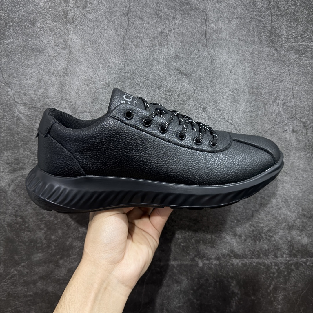 【广东纯原版本】Ecco/爱步 Biom皮面系列25新款 舒适百搭时尚运动健步鞋 经典和现代工艺品质融合 精选意大利小牛皮面料 舒适性相当不错 版型楦型非常到位上脚 专柜热销款 独有鞋型设计 特有Logo车边 特别有型 北欧风格 舒适 休闲保暖 超弹性 耐磨 减震 按摩大底(PU+TPU 组合）经典潮流 随意搭配 尺码：39 40 41 42 43 44 （标准码）-选品中心