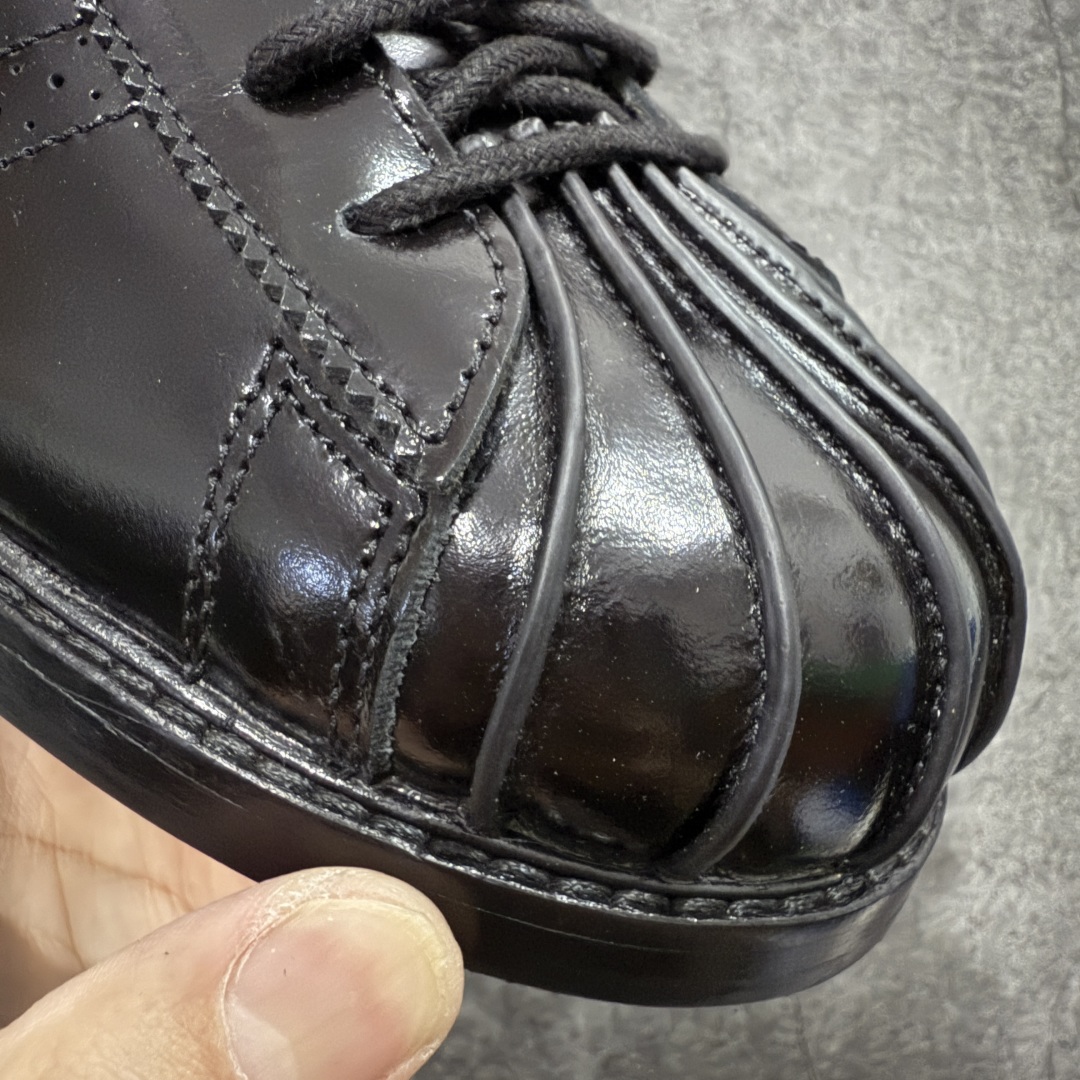 图片[5]-【纯原版】CLOT x AD originals SUPERSTAR 陈冠希联名皮鞋 货号：JR2814 全新设计 原鞋原档案开发 同源ZP原材 采用头层原厂平面油皮+牛皮围条 精工针车 全网独家正确私模 组合原装大底 三层组合 全新RB锯齿鞋底+高弹EVA+头层牛皮沿条 配件鞋盒同步原厂 全部遵循公司原鞋打造 尺码：36-46 含半码 全码出货-选品中心