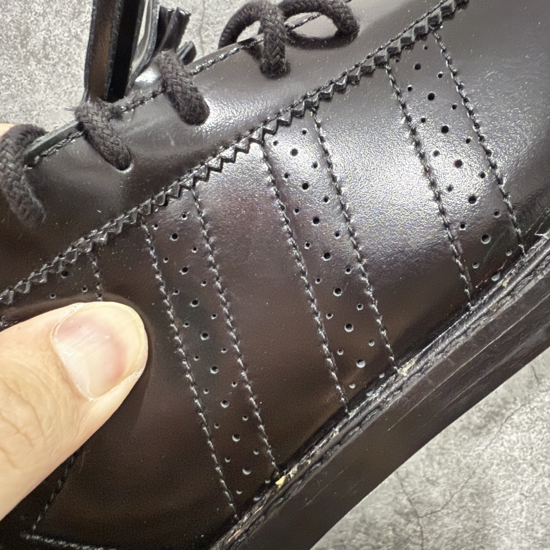 图片[4]-【纯原版】CLOT x AD originals SUPERSTAR 陈冠希联名皮鞋 货号：JR2814 全新设计 原鞋原档案开发 同源ZP原材 采用头层原厂平面油皮+牛皮围条 精工针车 全网独家正确私模 组合原装大底 三层组合 全新RB锯齿鞋底+高弹EVA+头层牛皮沿条 配件鞋盒同步原厂 全部遵循公司原鞋打造 尺码：36-46 含半码 全码出货-选品中心
