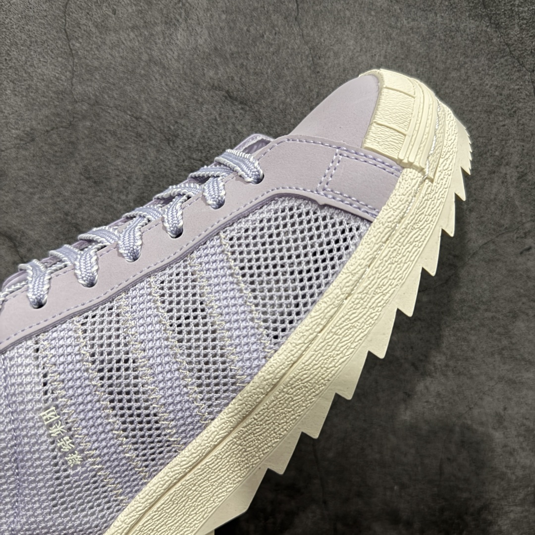 图片[6]-【公司级】CLOT x Adidas originals Superstar 陈冠希全新设计 鞋身整体以adidas经典的”Superstar“为蓝本设计 将标志性的贝壳头重新演绎 上面带有双方Logo 彰显联名身份 最大的亮点就是鞋底部分 除了中底增高外还带有特殊的”鲨鱼锯齿“设计 货号：JS0891 尺码：35 36 36.5 37.5 38 38.5 39 40 40.5 41 42 42.5 43 44 45-选品中心