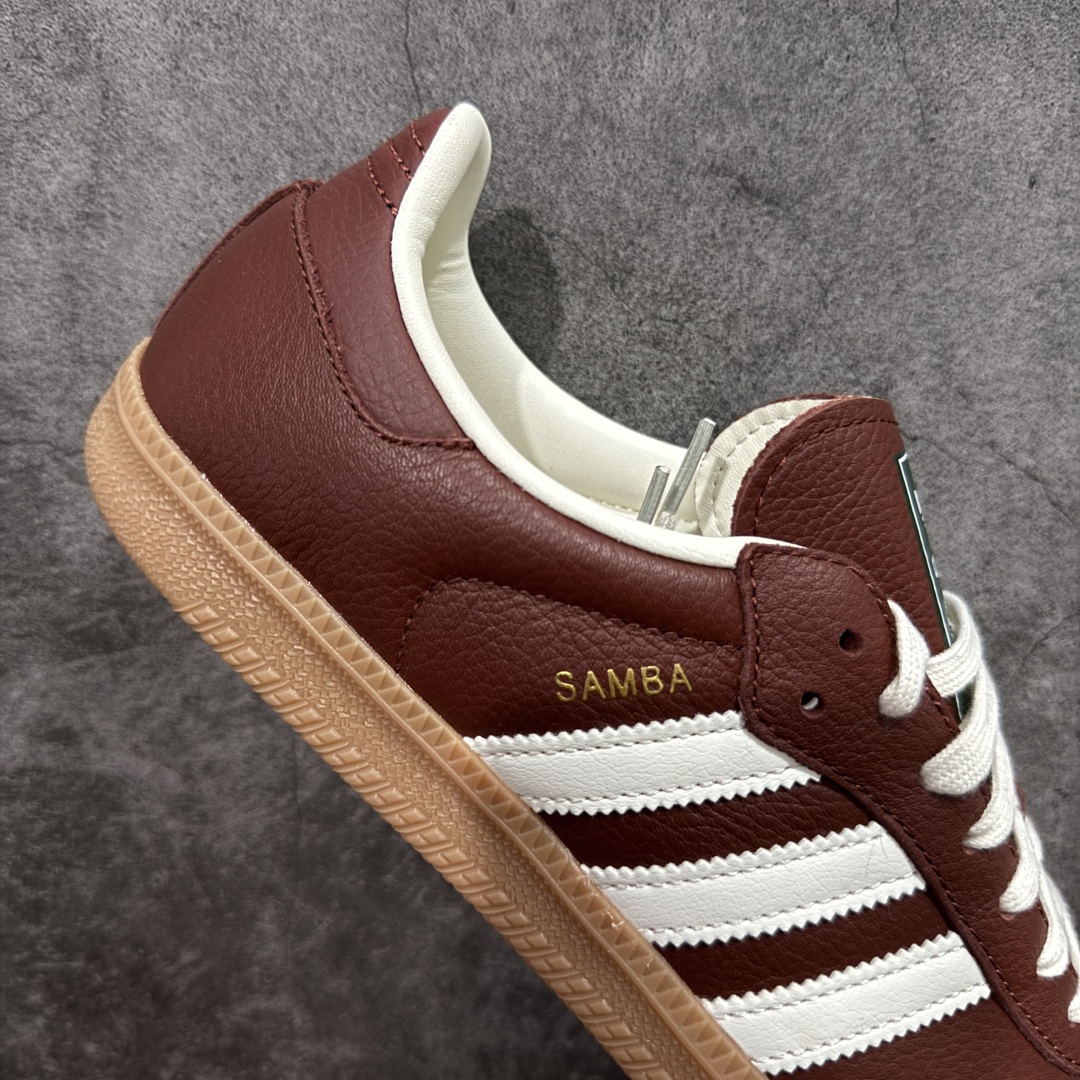 图片[7]-【CG纯原】市面最顶级品质没有之一！ 此版鞋身全部采用进口原厂头层皮 原厂头层 区分市面偷工减料！ Adidas Originals Samba 桑巴德训鞋 灰红 原版原楦原材，99.999%还原度 鞋带都是原厂的，系鞋带的方式都同步ZP！ 货号：JR0892 尺码：36 36.5 37 38 38.5 39 40 40.5 41 42 42.5 43 44 44.5 45-选品中心