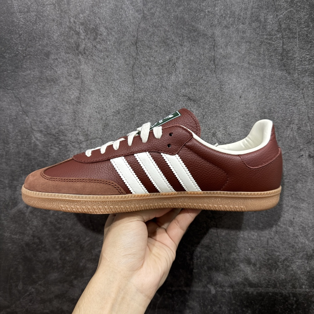 图片[2]-【CG纯原】市面最顶级品质没有之一！ 此版鞋身全部采用进口原厂头层皮 原厂头层 区分市面偷工减料！ Adidas Originals Samba 桑巴德训鞋 灰红 原版原楦原材，99.999%还原度 鞋带都是原厂的，系鞋带的方式都同步ZP！ 货号：JR0892 尺码：36 36.5 37 38 38.5 39 40 40.5 41 42 42.5 43 44 44.5 45-选品中心