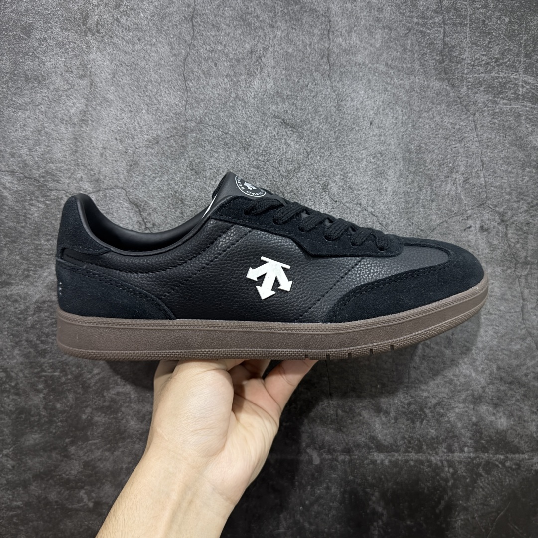 【头层版】迪桑特DESCENTE CHRON COURT SB 复古轻质 耐磨低帮 生活休闲鞋 尺码： 36-45-选品中心