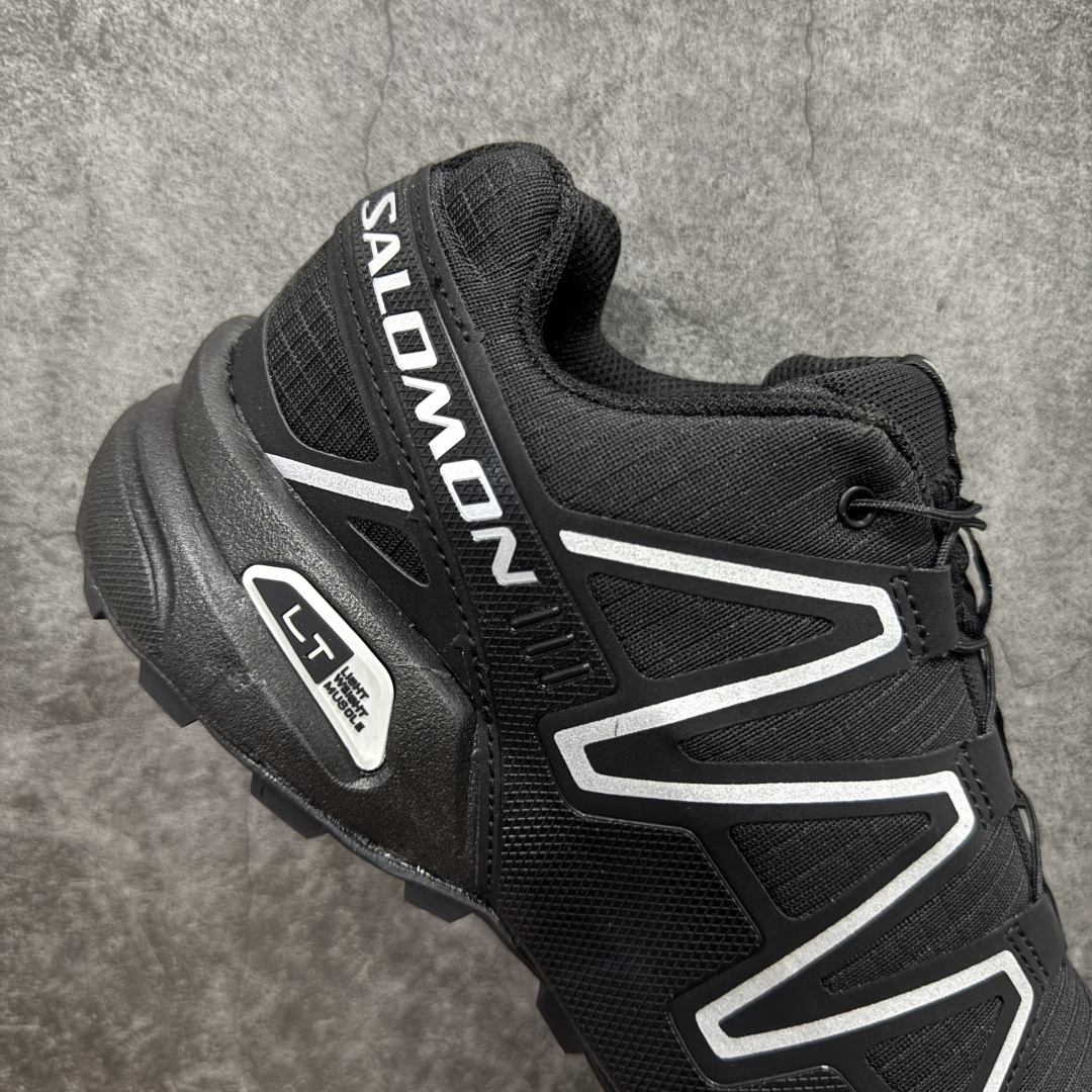【纯原】萨洛蒙/Salomon Speed Cross 3 织物皮革低帮全能越野透气休闲运动鞋 Salo