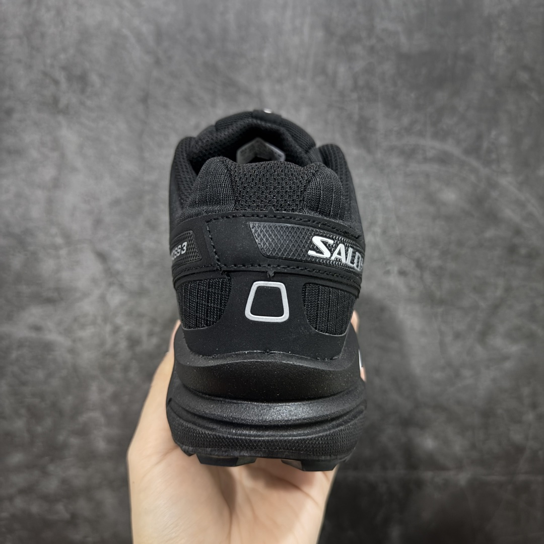【纯原】萨洛蒙/Salomon Speed Cross 3 织物皮革低帮全能越野透气休闲运动鞋 Salo