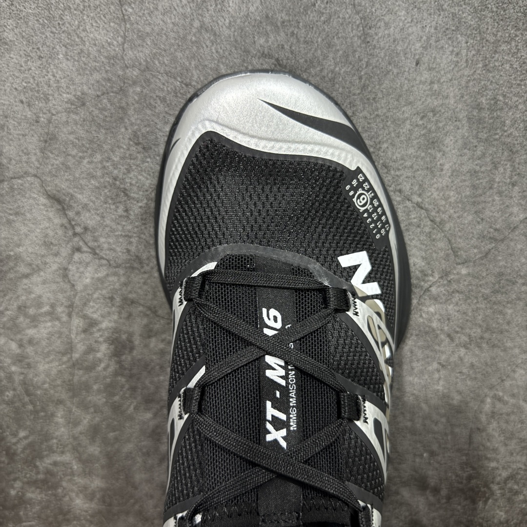 图片[5]-【纯原版】 MM6 Maison Margiela x SALOMON 萨洛蒙 XT-6网布绒面革 舒适 低帮 生活休闲鞋 男女款 黑色 纯原外贸平台特供订单 全套原纸板楦头开发 原厂特供网布配套加持 确保原汁原味 完美呈现版型 原档数据独家私模五层组合大底 原装Ortholite轻量化鞋垫 原厂TPU锁扣 进口港宝加持 后跟自然饱满 还原公司包裹性 尺码： 36-45-选品中心