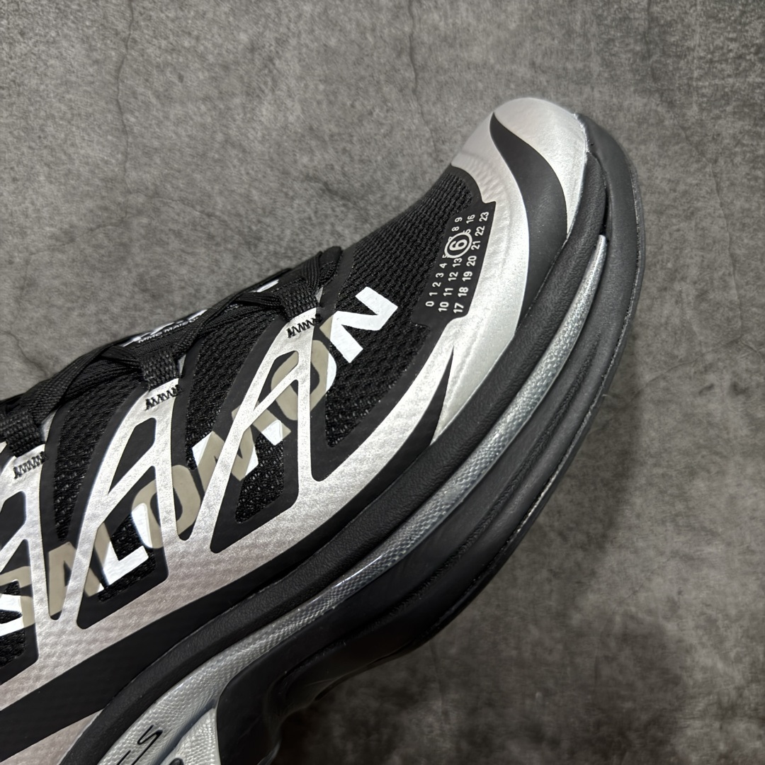 图片[6]-【纯原版】 MM6 Maison Margiela x SALOMON 萨洛蒙 XT-6网布绒面革 舒适 低帮 生活休闲鞋 男女款 黑色 纯原外贸平台特供订单 全套原纸板楦头开发 原厂特供网布配套加持 确保原汁原味 完美呈现版型 原档数据独家私模五层组合大底 原装Ortholite轻量化鞋垫 原厂TPU锁扣 进口港宝加持 后跟自然饱满 还原公司包裹性 尺码： 36-45-选品中心