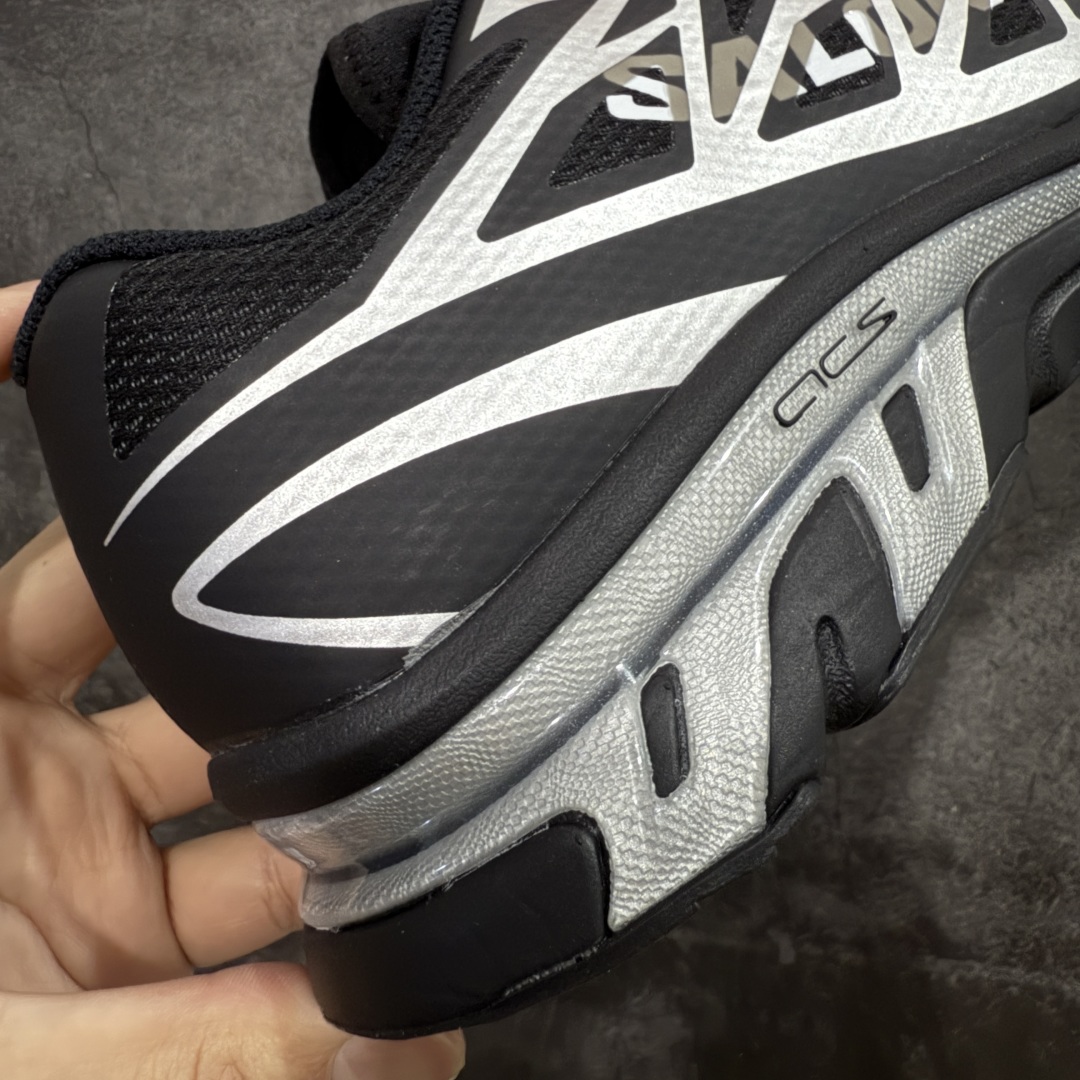 图片[3]-【纯原版】 MM6 Maison Margiela x SALOMON 萨洛蒙 XT-6网布绒面革 舒适 低帮 生活休闲鞋 男女款 黑色 纯原外贸平台特供订单 全套原纸板楦头开发 原厂特供网布配套加持 确保原汁原味 完美呈现版型 原档数据独家私模五层组合大底 原装Ortholite轻量化鞋垫 原厂TPU锁扣 进口港宝加持 后跟自然饱满 还原公司包裹性 尺码： 36-45-选品中心