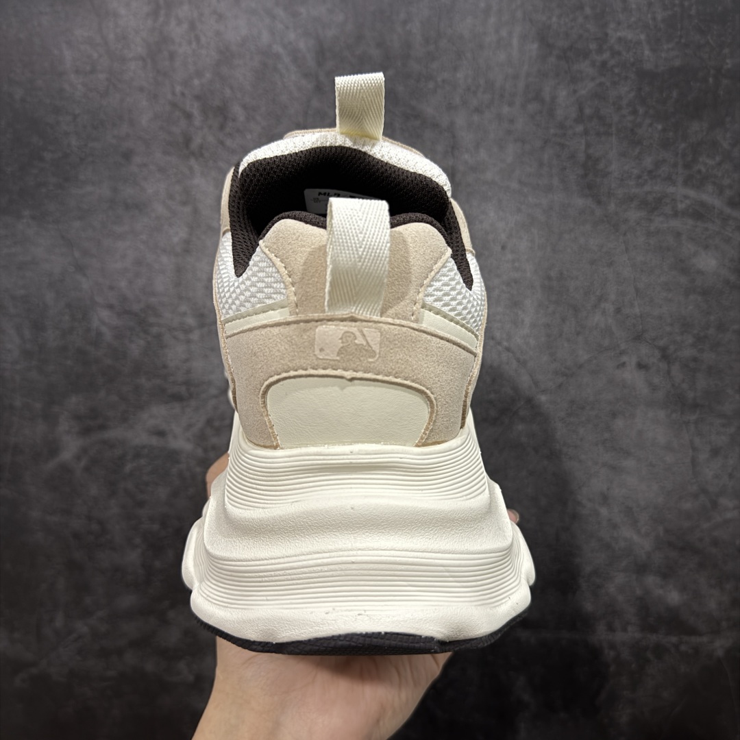 图片[4]-【纯原版】MLB Winner Chunky 25新款 NY百搭舒适休闲潮流运动厚底增高 防滑耐磨 低帮 老爹鞋 男女同款 潮流厚底时尚街头赛博皮面老爹鞋 MLB官方同步出货 虞书欣等众多潮流明星同款 高弹双层MD大底 原楦原档案数据开发版型（完美鞋头弧度/后套收口效果🆚市面文案版本‼️） 原厂立体填充鞋舌海绵 中底注胶孔原数据开发模具大底原厂转印标市面上唯一纯原版本 原材料打造 内增高6cm 原厂1：1模具开发 原厂进口纳米材质 原厂 全套手提袋 原盒雷射防伪标包装 天猫订单品质 官网尺码：35 36 36.5 37.5 38 38.5 39 40 40.5 41 42 42.5 43 44 45-选品中心