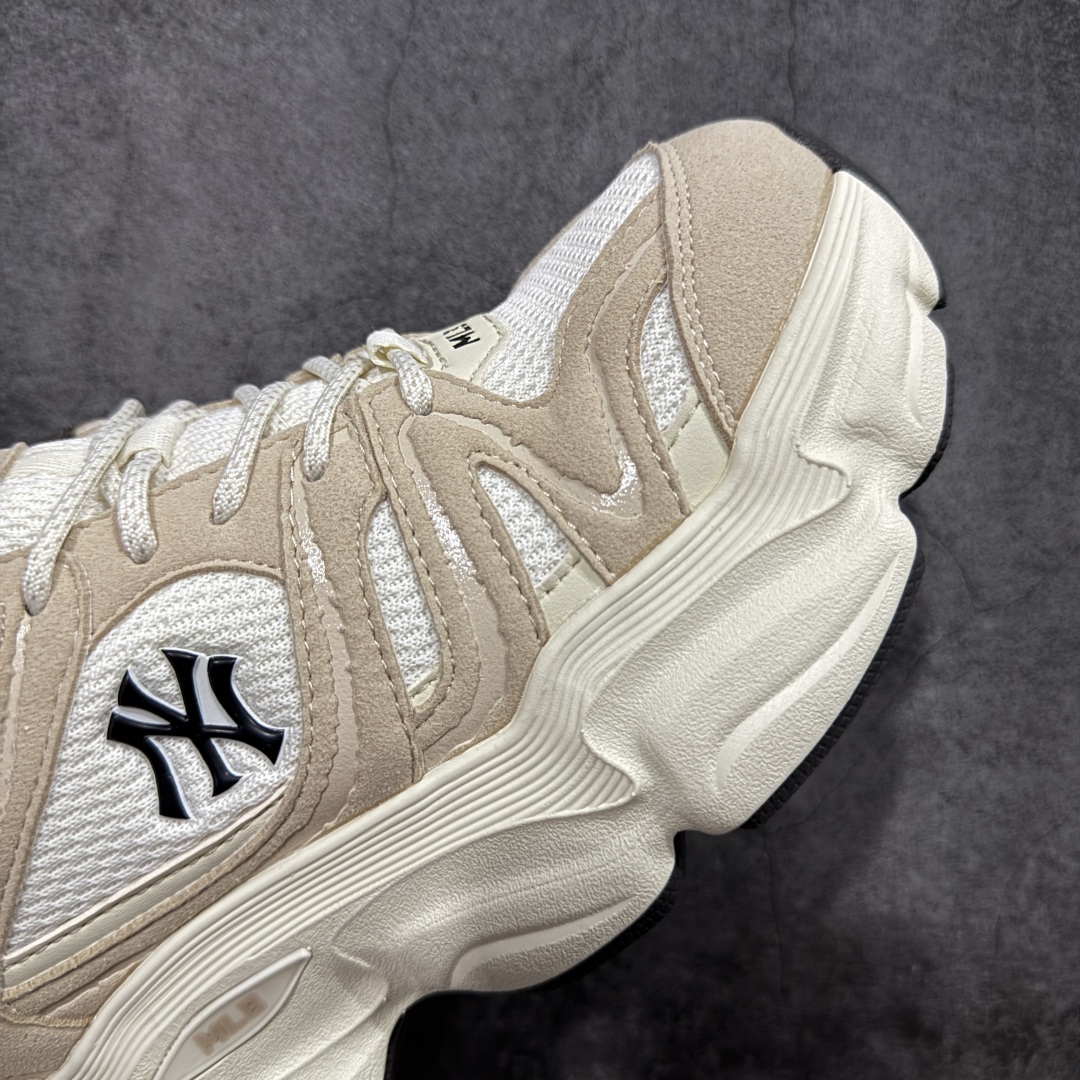 图片[6]-【纯原版】MLB Winner Chunky 25新款 NY百搭舒适休闲潮流运动厚底增高 防滑耐磨 低帮 老爹鞋 男女同款 潮流厚底时尚街头赛博皮面老爹鞋 MLB官方同步出货 虞书欣等众多潮流明星同款 高弹双层MD大底 原楦原档案数据开发版型（完美鞋头弧度/后套收口效果🆚市面文案版本‼️） 原厂立体填充鞋舌海绵 中底注胶孔原数据开发模具大底原厂转印标市面上唯一纯原版本 原材料打造 内增高6cm 原厂1：1模具开发 原厂进口纳米材质 原厂 全套手提袋 原盒雷射防伪标包装 天猫订单品质 官网尺码：35 36 36.5 37.5 38 38.5 39 40 40.5 41 42 42.5 43 44 45-选品中心