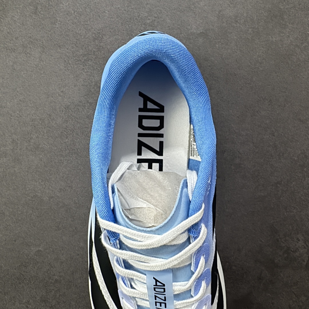图片[7]-【公司级】Ad Adizero Evo SL 轻盈跑鞋 耐磨减震专业跑步鞋 冲向目标，一路向前，不断挑战和突破自我 无论是平时训练还是马拉松，让这款adidas跑步鞋伴你畅快开跑 兼具舒适性和结构感，搭载Lightstrike科技，为步伐注入活力 货号：JH6205 尺码：36 36.5 37 38 38.5 39 40 40.5 41 42 42.5 43 44 44.5 45 46 编码：FSB210220-选品中心