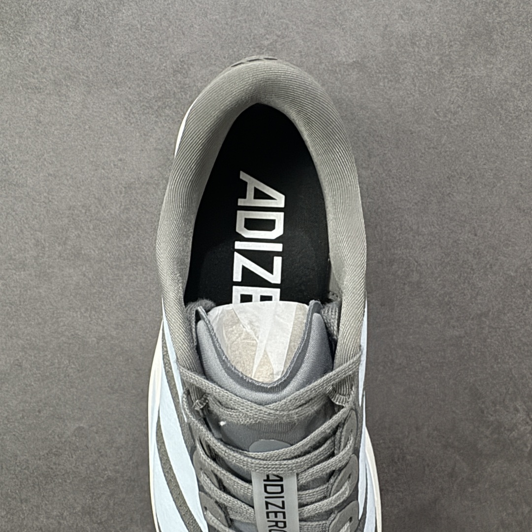 图片[7]-【公司级】Ad Adizero Evo SL 轻盈跑鞋 耐磨减震专业跑步鞋 冲向目标，一路向前，不断挑战和突破自我 无论是平时训练还是马拉松，让这款adidas跑步鞋伴你畅快开跑 兼具舒适性和结构感，搭载Lightstrike科技，为步伐注入活力 货号：JS4489 尺码：36 36.5 37 38 38.5 39 40 40.5 41 42 42.5 43 44 44.5 45 46 编码：FSB210220-选品中心