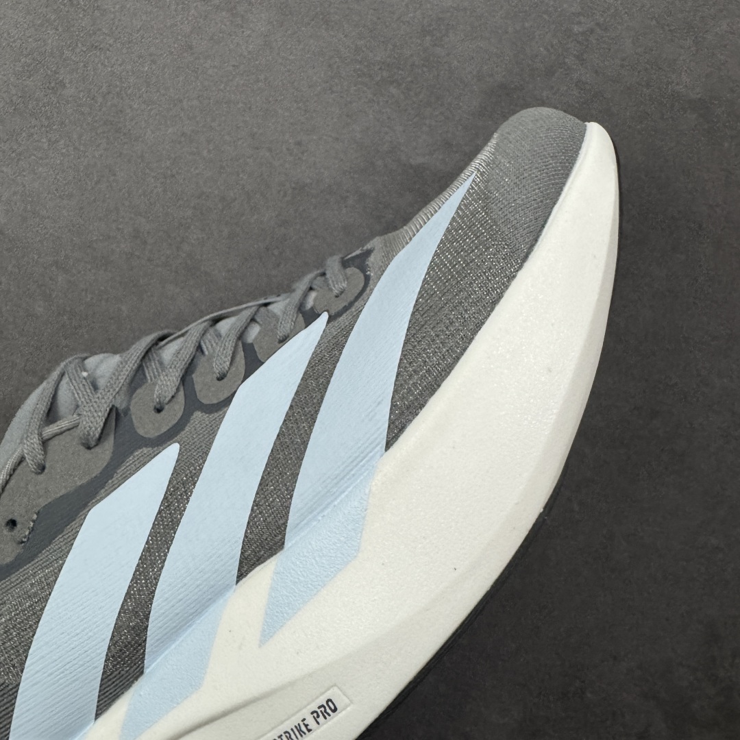 图片[5]-【公司级】Ad Adizero Evo SL 轻盈跑鞋 耐磨减震专业跑步鞋 冲向目标，一路向前，不断挑战和突破自我 无论是平时训练还是马拉松，让这款adidas跑步鞋伴你畅快开跑 兼具舒适性和结构感，搭载Lightstrike科技，为步伐注入活力 货号：JS4489 尺码：36 36.5 37 38 38.5 39 40 40.5 41 42 42.5 43 44 44.5 45 46 编码：FSB210220-选品中心