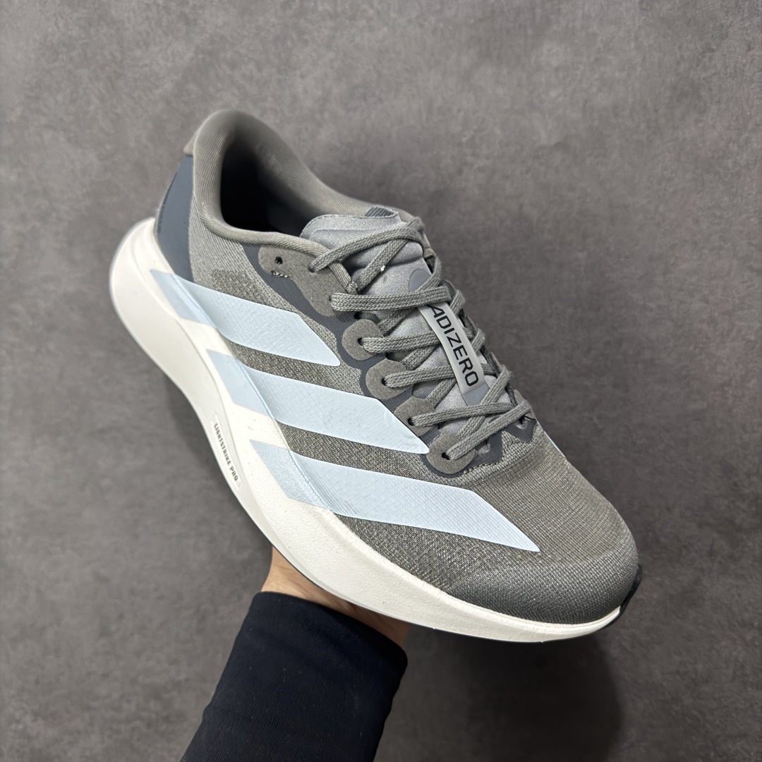 图片[3]-【公司级】Ad Adizero Evo SL 轻盈跑鞋 耐磨减震专业跑步鞋 冲向目标，一路向前，不断挑战和突破自我 无论是平时训练还是马拉松，让这款adidas跑步鞋伴你畅快开跑 兼具舒适性和结构感，搭载Lightstrike科技，为步伐注入活力 货号：JS4489 尺码：36 36.5 37 38 38.5 39 40 40.5 41 42 42.5 43 44 44.5 45 46 编码：FSB210220-选品中心