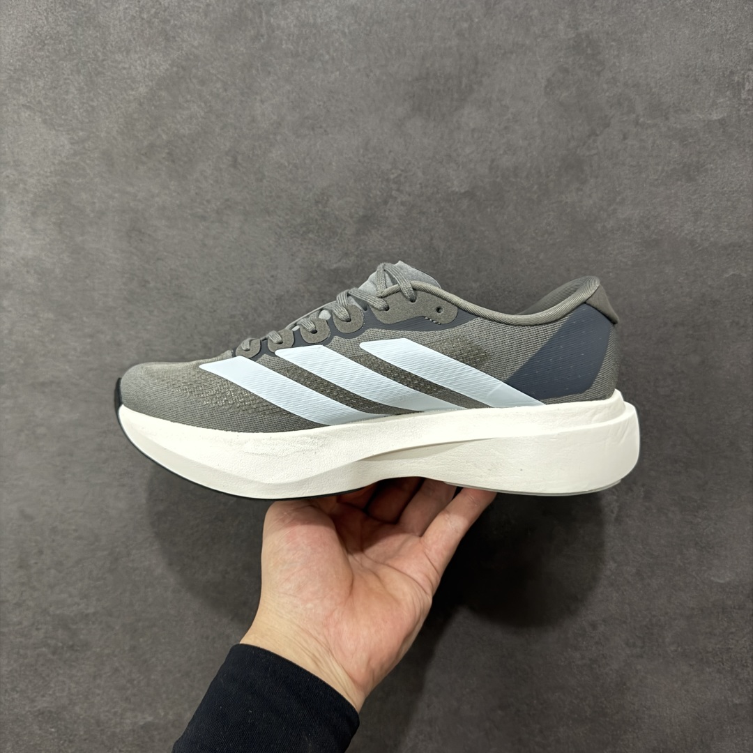 图片[2]-【公司级】Ad Adizero Evo SL 轻盈跑鞋 耐磨减震专业跑步鞋 冲向目标，一路向前，不断挑战和突破自我 无论是平时训练还是马拉松，让这款adidas跑步鞋伴你畅快开跑 兼具舒适性和结构感，搭载Lightstrike科技，为步伐注入活力 货号：JS4489 尺码：36 36.5 37 38 38.5 39 40 40.5 41 42 42.5 43 44 44.5 45 46 编码：FSB210220-选品中心