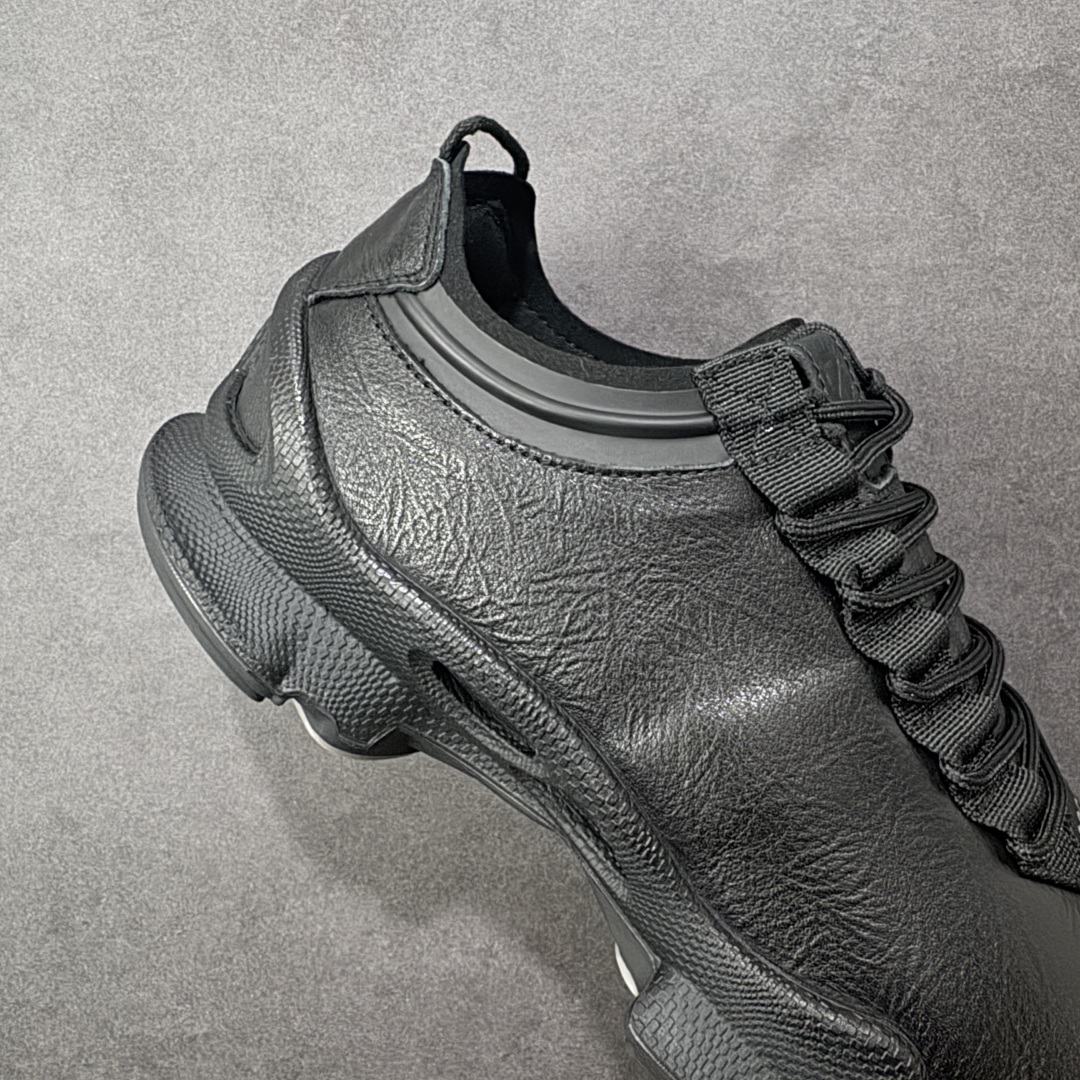 图片[6]-【纯原头层版】ECCO Biom 2025款 爱步 健步 低帮 黑色 圆通系带户外运动登山鞋徒步鞋 经典和现代工艺品质融合 精选小牛皮面料 百搭休闲老爹鞋 舒适性相当不错 版型楦型非常到位上脚 专柜热销款 独有鞋型设计 特有Logo车边 特别有型 北欧风格 舒适 休闲保暖 超弹性 耐磨 减震 按摩大底(PU+TPU 组合） 货号：800424-01001 尺码：39-45 编码：YBB310320-选品中心