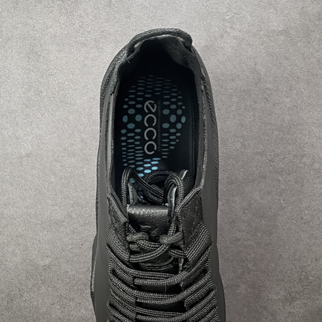 图片[7]-【纯原头层版】ECCO Biom 2025款 爱步 健步 低帮 黑色 圆通系带户外运动登山鞋徒步鞋 经典和现代工艺品质融合 精选小牛皮面料 百搭休闲老爹鞋 舒适性相当不错 版型楦型非常到位上脚 专柜热销款 独有鞋型设计 特有Logo车边 特别有型 北欧风格 舒适 休闲保暖 超弹性 耐磨 减震 按摩大底(PU+TPU 组合） 货号：800424-01001 尺码：39-45 编码：YBB310320-选品中心