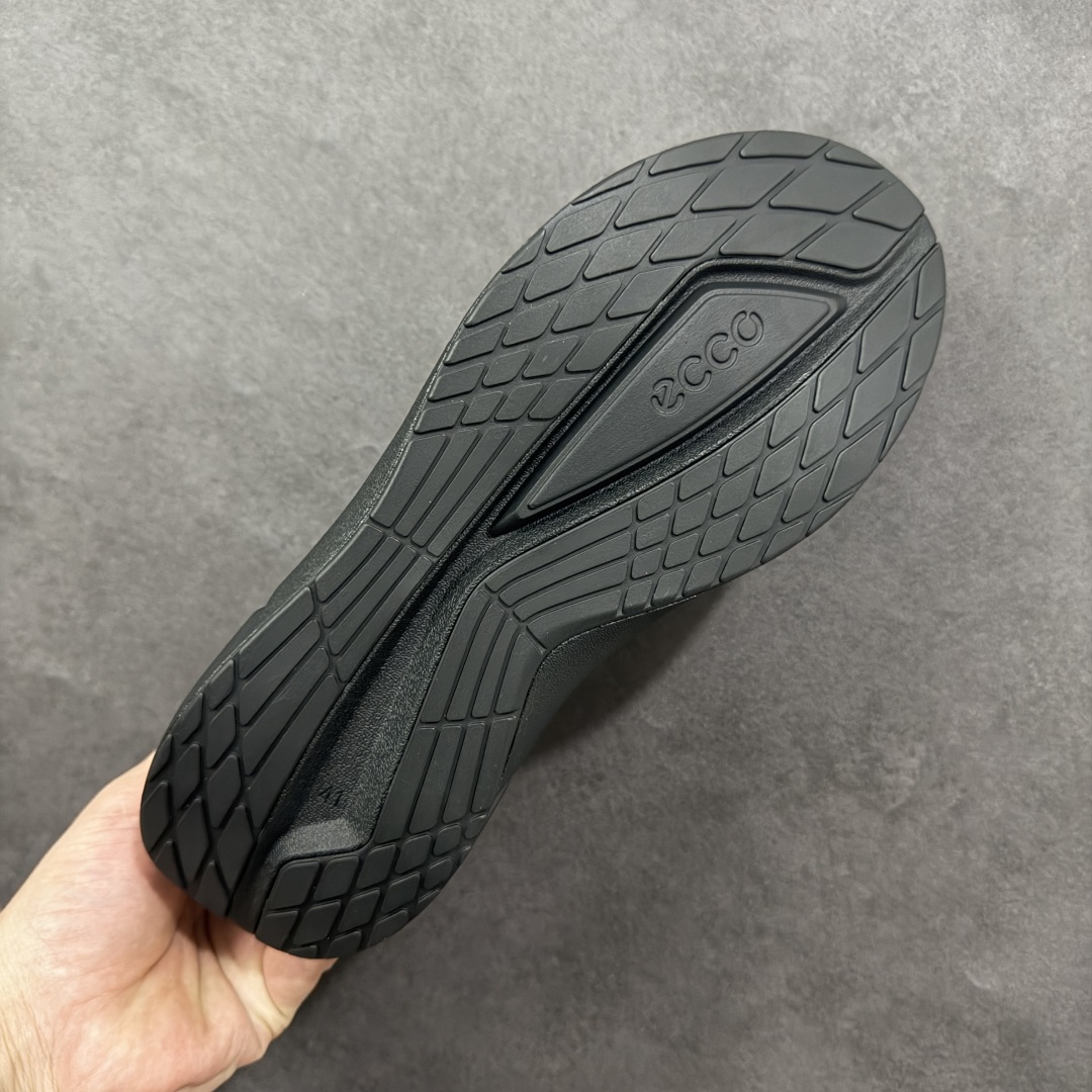 图片[9]-【纯原头层版】ECCO Biom 2025款 爱步 健步 低帮 黑色 圆通系带户外运动登山鞋徒步鞋 经典和现代工艺品质融合 精选小牛皮面料 百搭休闲老爹鞋 舒适性相当不错 版型楦型非常到位上脚 专柜热销款 独有鞋型设计 特有Logo车边 特别有型 北欧风格 舒适 休闲保暖 超弹性 耐磨 减震 按摩大底(PU+TPU 组合） 货号：830844-51052 尺码：39-45 编码：YBB310320-选品中心