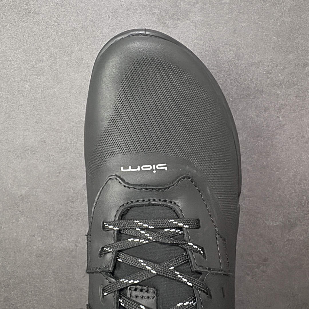 图片[8]-【纯原头层版】ECCO Biom 2025款 爱步 健步 低帮 黑色 圆通系带户外运动登山鞋徒步鞋 经典和现代工艺品质融合 精选小牛皮面料 百搭休闲老爹鞋 舒适性相当不错 版型楦型非常到位上脚 专柜热销款 独有鞋型设计 特有Logo车边 特别有型 北欧风格 舒适 休闲保暖 超弹性 耐磨 减震 按摩大底(PU+TPU 组合） 货号：830764-01001 尺码：39-45 编码：YBB310320-选品中心