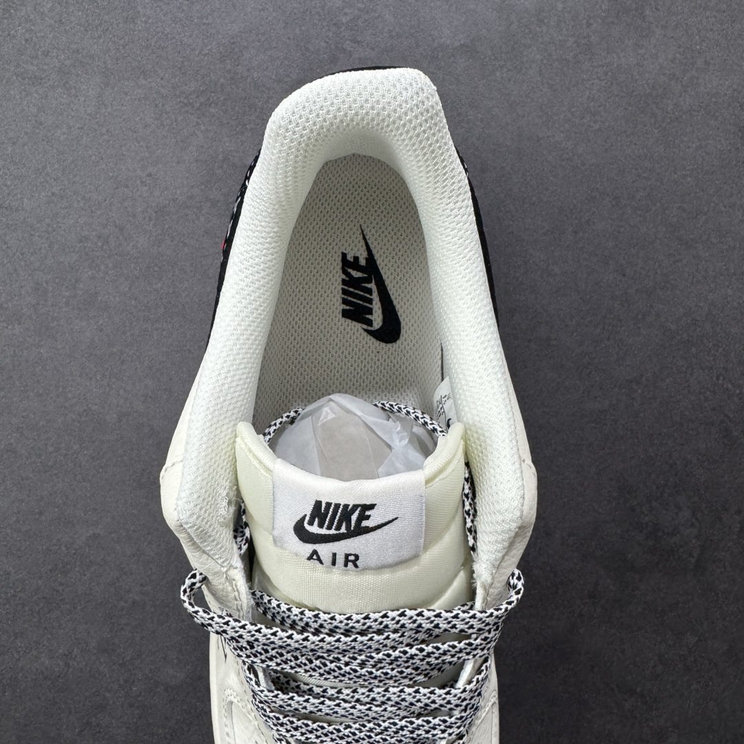 图片[8]-【定制版】Nike Air Force 1\’07 Low LV联名 米黑印花勾 空军一号低帮休闲板鞋 MZ9588-809  #原楦头原纸板 原装鞋盒 定制五金配件 内置全掌气垫 原厂鞋底  尺码：36 36.5 37.5 38 38.5 39 40 40.5 41 42 42.5 43 44 44.5 45 编码：HXSB310320-选品中心