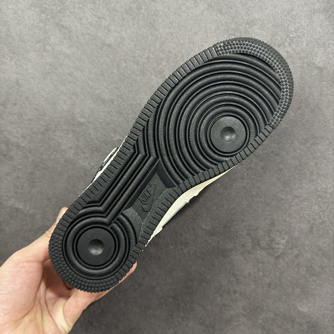 图片[9]-【定制版】Nike Air Force 1\’07 Low 巴黎世家联名 米白黑钩印刷 空军一号低帮休闲板鞋  #原楦头原纸板 原装鞋盒 定制五金配件 内置全掌气垫 原厂鞋底 货号：XD2588-611  尺码：36 36.5 37.5 38 38.5 39 40 40.5 41 42 42.5 43 44 44.5 45-选品中心