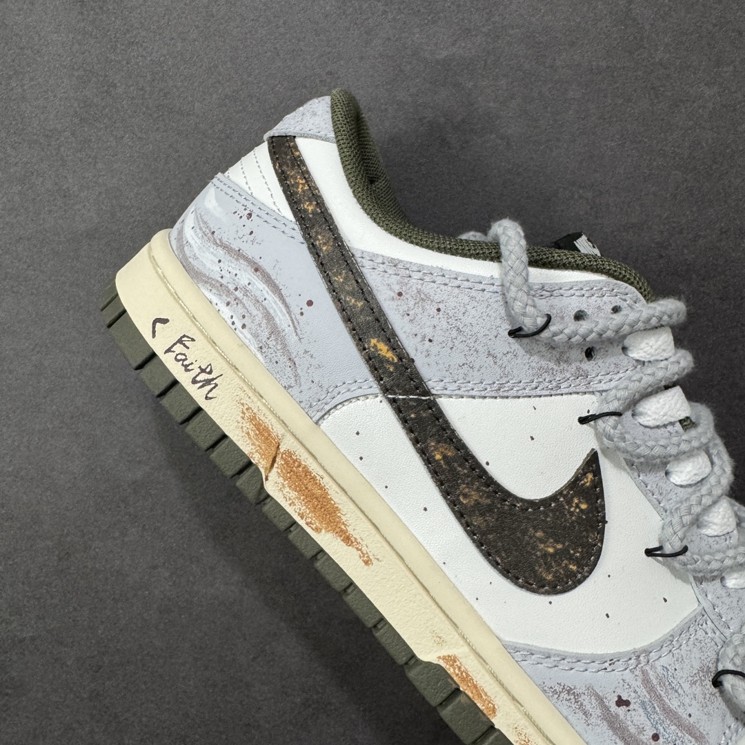 图片[6]-【定制版】Nike SB Dunk Low 绑带 周年高端定制 低帮休闲板鞋 HF5441-102  #定制鞋盒 大厂纯原品质出货 超高清洁度 皮料切割干净无任何毛边 细节完美   尺码：40 40.5 41 42 42.5 43 44 44.5 45 46 编码：HXSB330340-选品中心