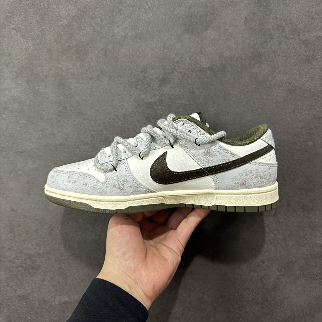 图片[2]-【定制版】Nike SB Dunk Low 绑带 周年高端定制 低帮休闲板鞋 HF5441-102  #定制鞋盒 大厂纯原品质出货 超高清洁度 皮料切割干净无任何毛边 细节完美   尺码：40 40.5 41 42 42.5 43 44 44.5 45 46 编码：HXSB330340-选品中心
