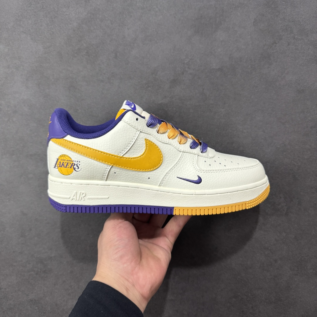 【定制版】Nike Air Force 1\'07 Low NBA联名 紫金湖人 空军一号低帮休闲板鞋 CS5288-006  #原楦头原纸板 原装鞋盒 定制五金配件 内置全掌气垫 原厂鞋底   尺码：36 36.5 37.5 38 38.5 39 40 40.5 41 42 42.5 43 44 44.5 45 编码：HXSA310320-选品中心