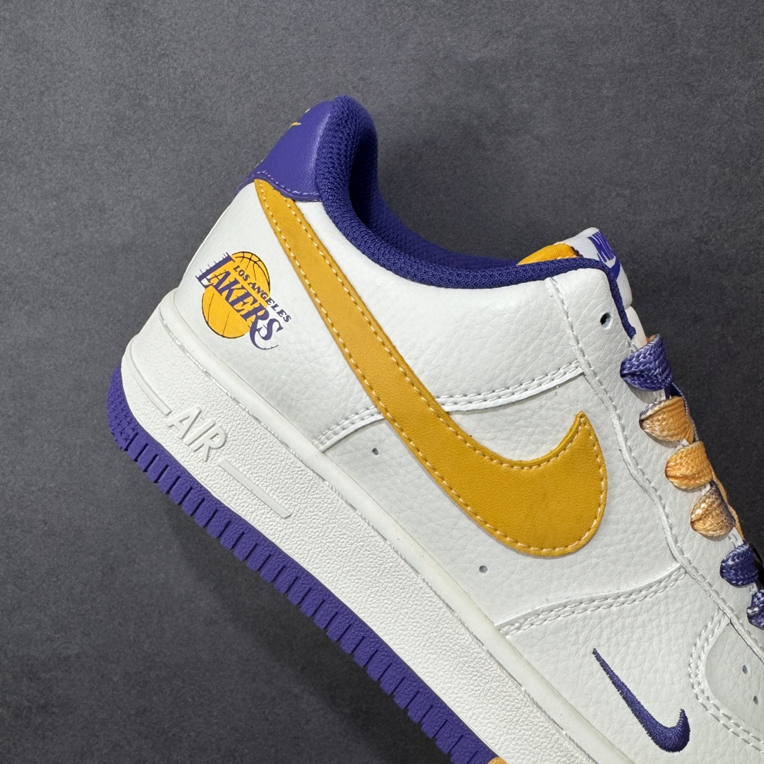 图片[6]-【定制版】Nike Air Force 1\’07 Low NBA联名 紫金湖人 空军一号低帮休闲板鞋 CS5288-006  #原楦头原纸板 原装鞋盒 定制五金配件 内置全掌气垫 原厂鞋底   尺码：36 36.5 37.5 38 38.5 39 40 40.5 41 42 42.5 43 44 44.5 45 编码：HXSA310320-选品中心