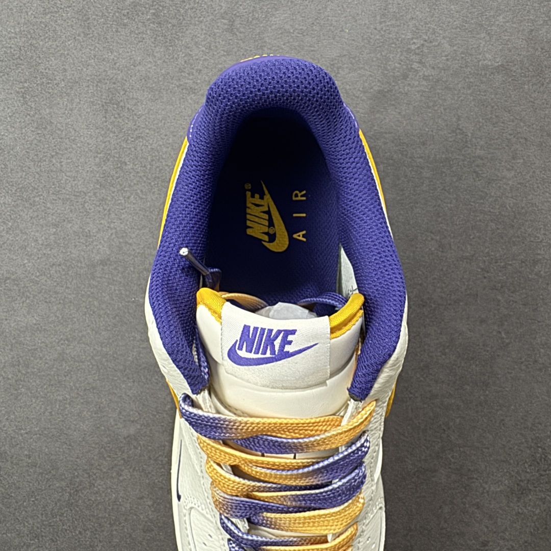 图片[7]-【定制版】Nike Air Force 1\’07 Low NBA联名 紫金湖人 空军一号低帮休闲板鞋 CS5288-006  #原楦头原纸板 原装鞋盒 定制五金配件 内置全掌气垫 原厂鞋底   尺码：36 36.5 37.5 38 38.5 39 40 40.5 41 42 42.5 43 44 44.5 45 编码：HXSA310320-选品中心