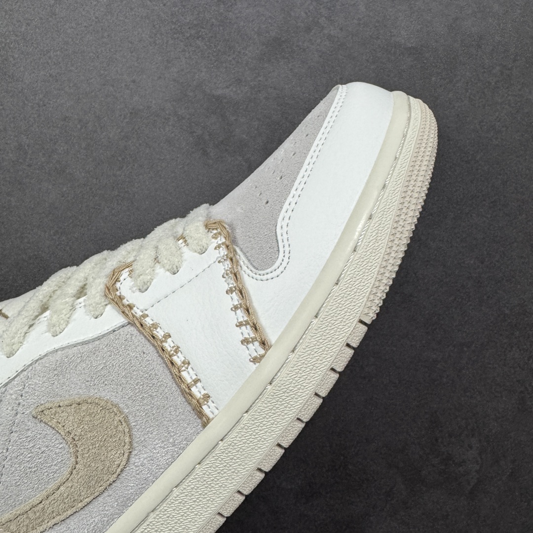 图片[5]-【K版纯原】Air Jordan AJ1 Low 低帮 HV4268-120 全新流水线出品 市场第二梯队最强版 全部原鞋开发 原楦原纸板开发 全鞋电脑针车 原厂内置全掌气垫 原盒内在原标 唯一Zp原版鞋带绑法 免检产品 全新2022版型 全头层皮料 完美零毛边处理 原厂配置全掌气垫 价格定位良心 新配色陆续出货 尺码：36-46-选品中心