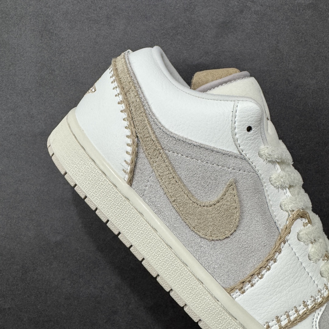 图片[6]-【K版纯原】Air Jordan AJ1 Low 低帮 HV4268-120 全新流水线出品 市场第二梯队最强版 全部原鞋开发 原楦原纸板开发 全鞋电脑针车 原厂内置全掌气垫 原盒内在原标 唯一Zp原版鞋带绑法 免检产品 全新2022版型 全头层皮料 完美零毛边处理 原厂配置全掌气垫 价格定位良心 新配色陆续出货 尺码：36-46-选品中心