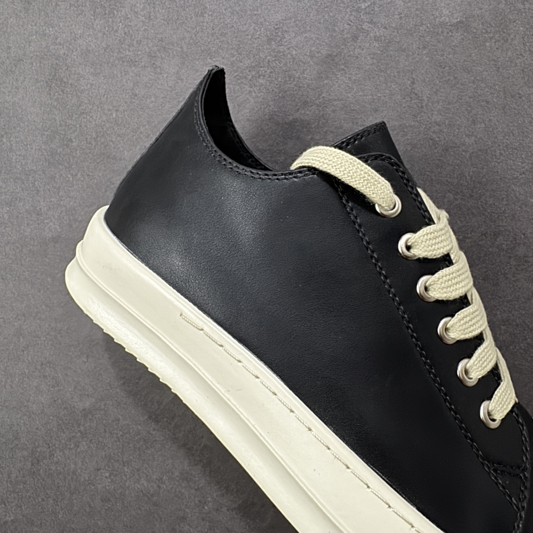 图片[6]-【广东高品质版】瑞克 欧文斯Rick owens 主线 经典西瓜头 RO低帮 广东大厂出品 全头层皮料 原版开发 版型不错 配件齐全 性价比十足 尺码：35 36 37 38 39 40 41 42 43 44 45 45-选品中心