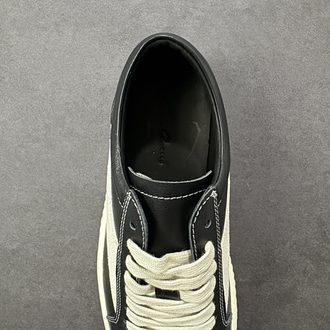 图片[7]-【广东高品质版】瑞克 欧文斯Rick owens 主线 经典西瓜头 RO低帮 广东大厂出品 全头层皮料 原版开发 版型不错 配件齐全 性价比十足 尺码：35 36 37 38 39 40 41 42 43 44 45 45-选品中心