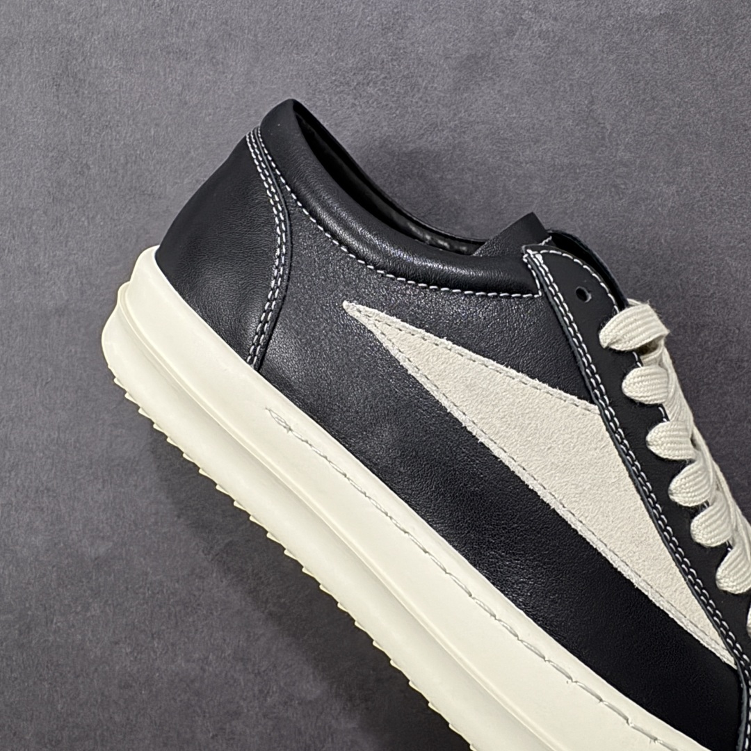 图片[6]-【广东高品质版】瑞克 欧文斯Rick owens 主线 经典西瓜头 RO低帮 广东大厂出品 全头层皮料 原版开发 版型不错 配件齐全 性价比十足 尺码：35 36 37 38 39 40 41 42 43 44 45 45-选品中心