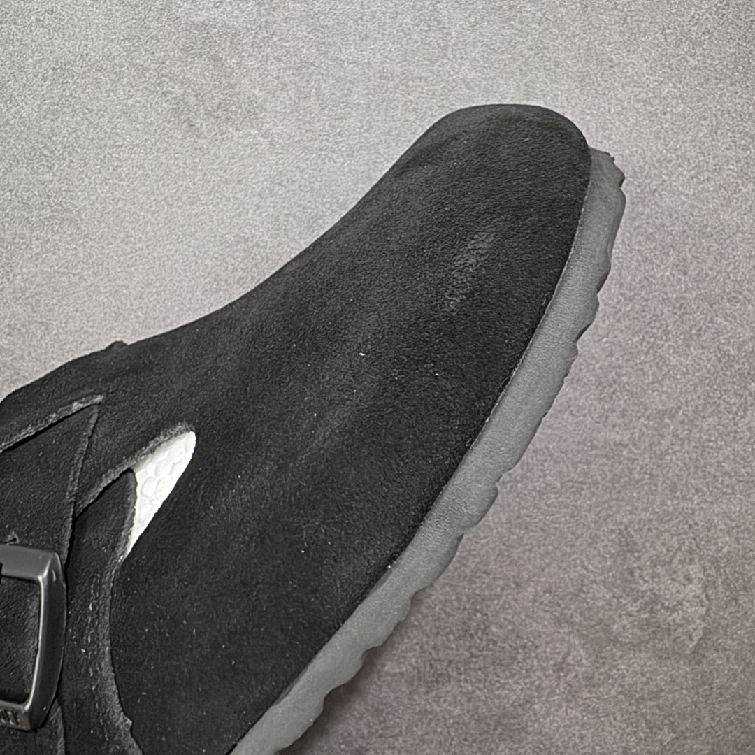 图片[5]-【莞产版本】勃肯 全包式懒人单鞋 博肯Birkenstock Birkenstock London Suede Leather 伦敦系列包头平底复古软木底休闲拖鞋 舒适又时髦,潮人都在穿!德国百年知名鞋履，中底鞋床搭载波状外形缓震软木橡胶#外置EVA轻量片装外底❗ 尺码：35 36 37 38 39 40 41 42 43 44 45 46-选品中心